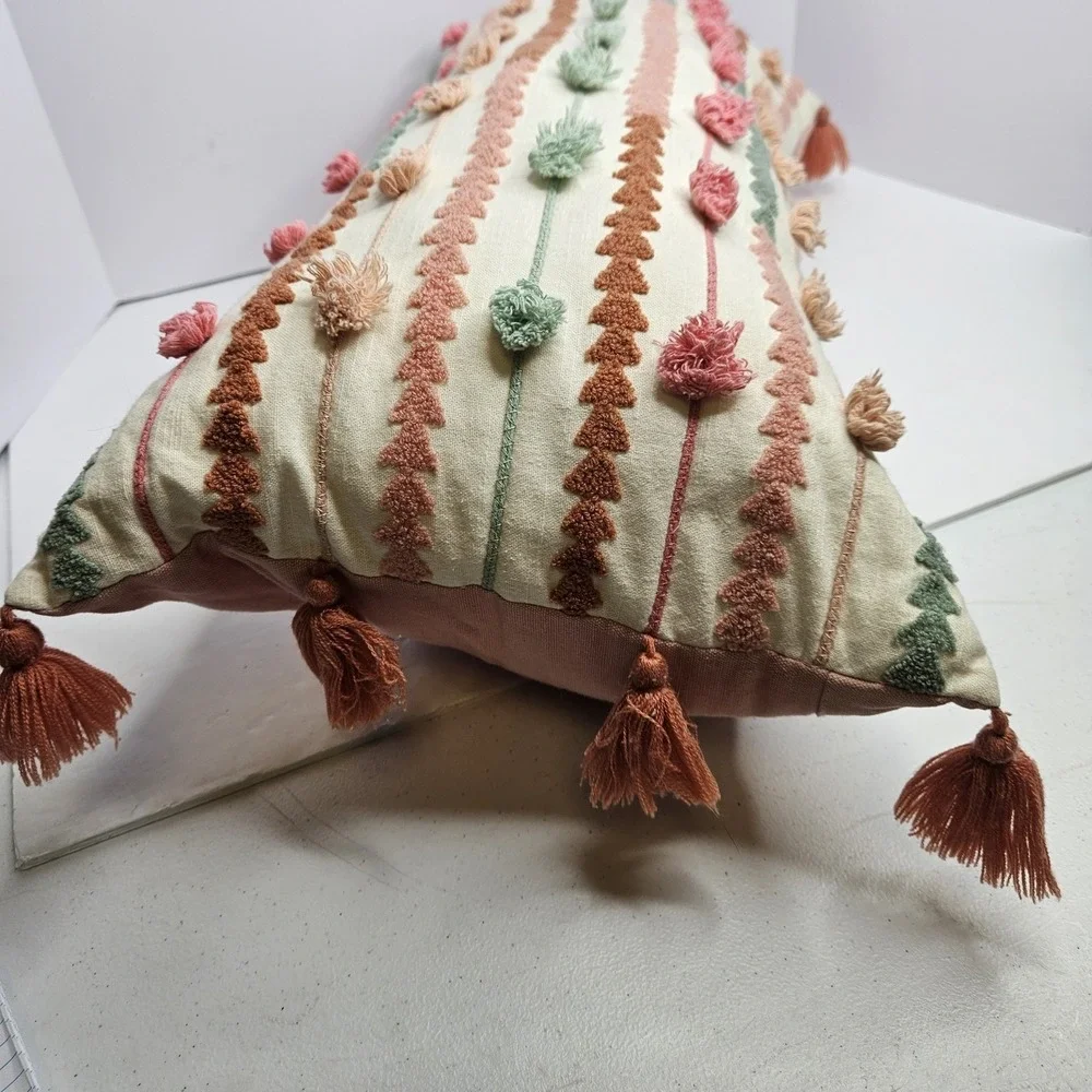 Pier 1 Pillow 23 X 10.5 X 3